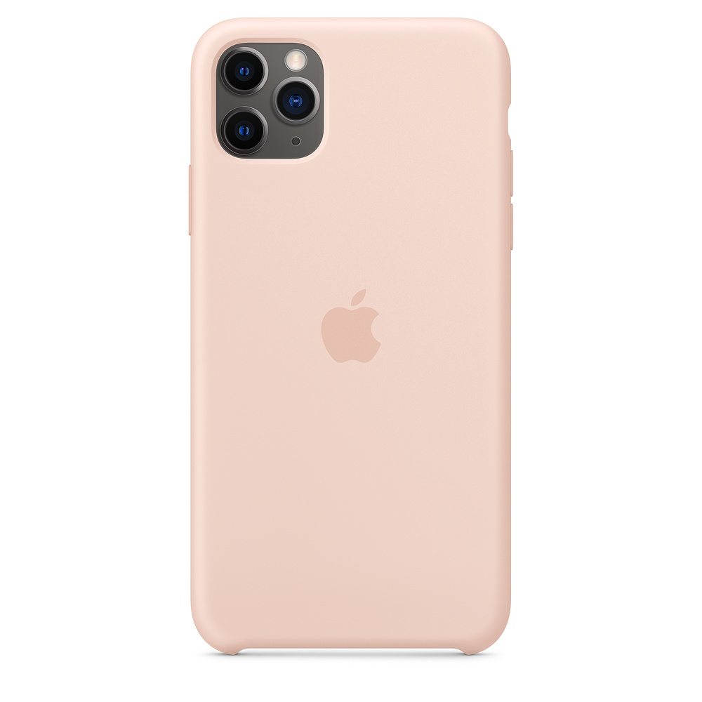 
    APPLE 矽膠保護殼 iPhone11 Pro Max 6.5 粉沙