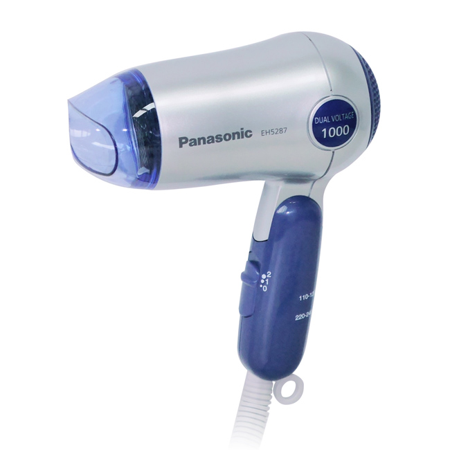 
    【Panasonic國際牌】旅行用國際電壓摺疊吹風機 EH-5287