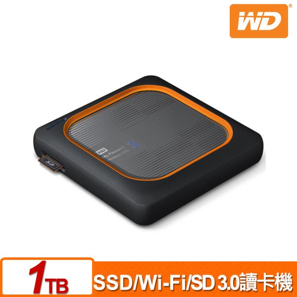 WD My Passport Wireless SSD 1TB 外接式Wi-Fi固態硬碟