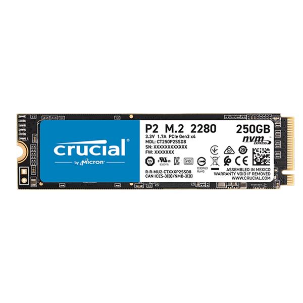 Micron Crucial P2 250GB ( PCIe M.2 ) SSD