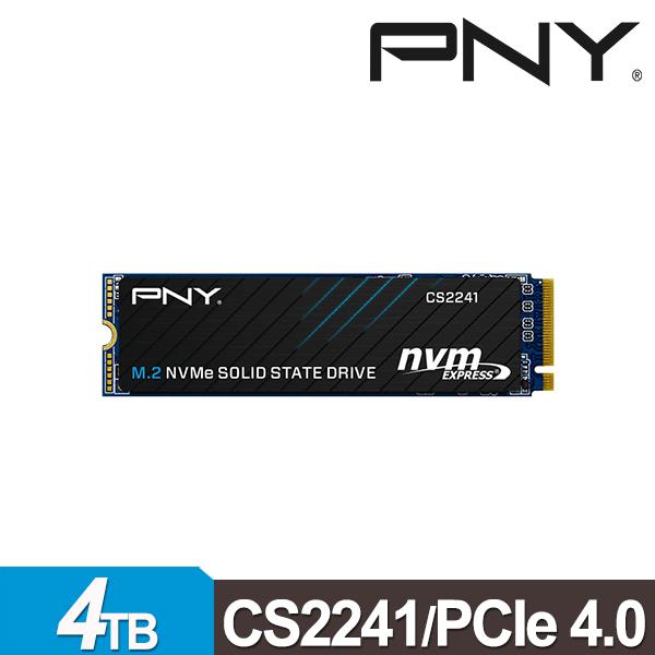 PNY CS2241 4TB M.2 2280 PCIe 4.0 SSD