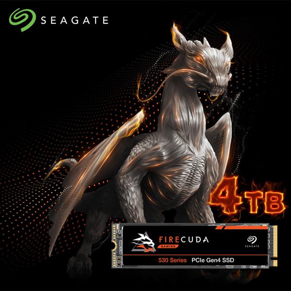 希捷火梭魚 Seagate FireCuda 530 SSD 4TB (ZP4000GM3A013)