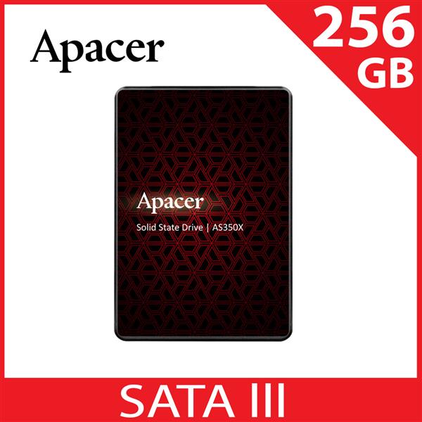 Apacer 宇瞻 AS350X SATA3 2.5吋 256GB SSD 固態硬碟