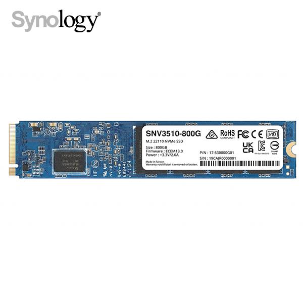 Synology SNV3510 800G M.2 22110 NVMe PCIe SSD固態硬碟