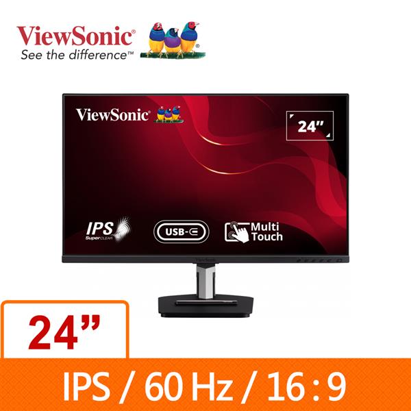 優派ViewSonic TD2455 23.8吋IPS觸控液晶顯示器(附觸控智慧筆)