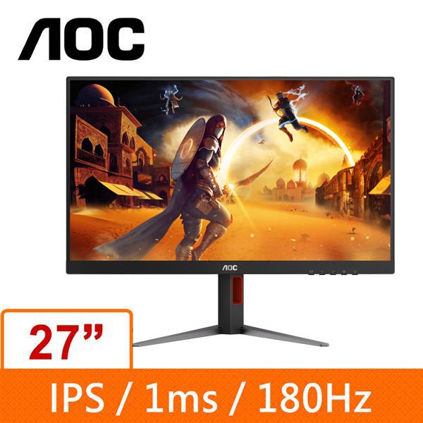 AOC 27型 Q27G4 (可旋轉) IPS液晶電競顯示器