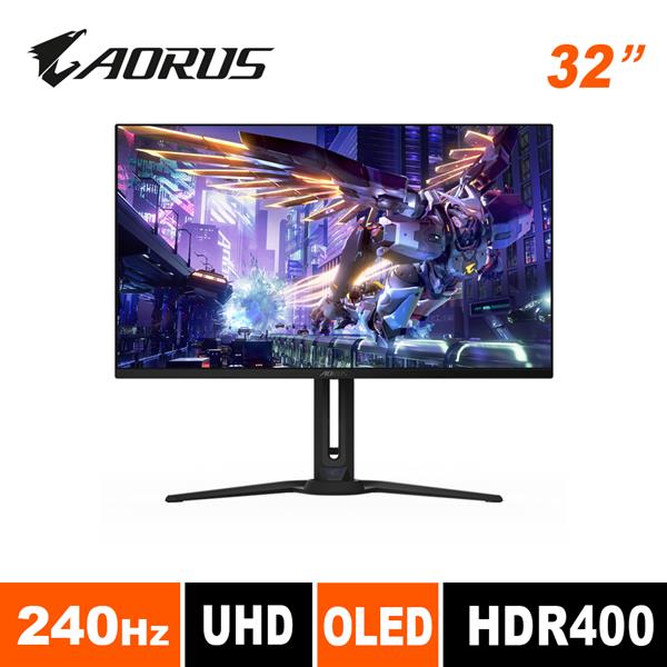 技嘉GIGABYTE AORUS FO32U2P 32型QD-OLED 電競螢幕