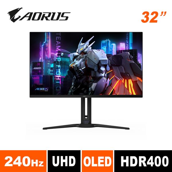 技嘉GIGABYTE AORUS FO32U2 32型 QD-OLED 真4K電競螢幕