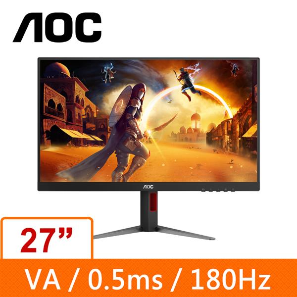 AOC 27型 Q27G4N (可旋轉)2K液晶電競顯示器