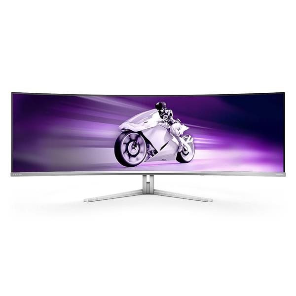PHILIPS 49型 49M2C8900L QD OLED(32:9)曲面電競顯示器(白)