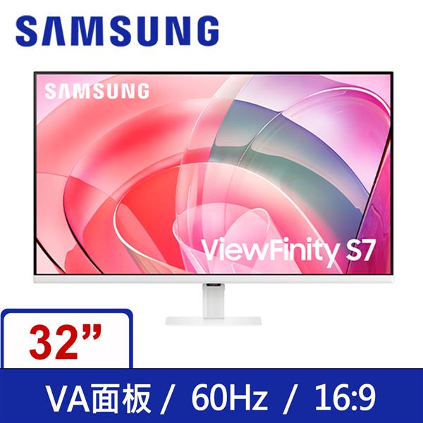 三星SAMSUNG 32型 S32D707EAC 4K高解析度平面顯示器