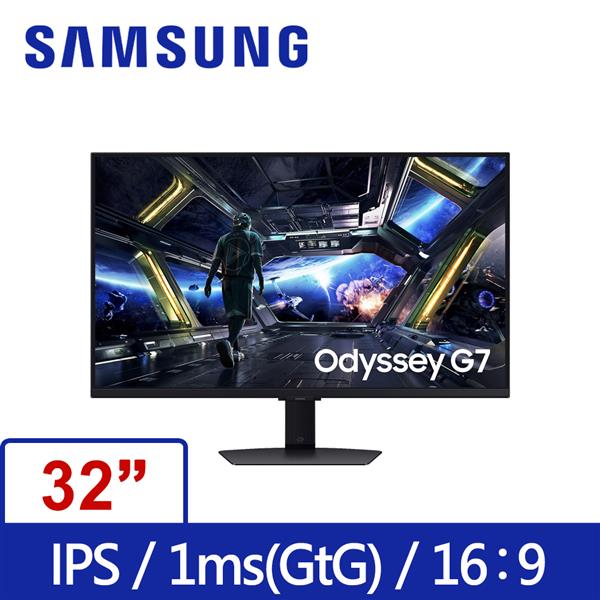 三星SAMSUNG 32吋 S32DG702EC 平面電競顯示器
