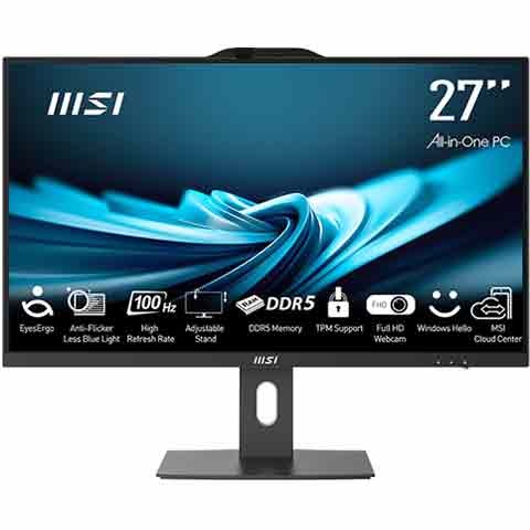 MSI PRO AP272P 14M-632TW (i5-14400/8G/512G SSD/W11) 黑