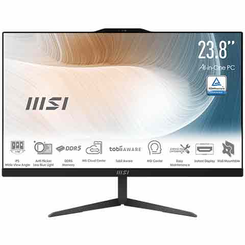 MSI Modern AM242 1M-1060TW (Intel Core 5 120U/8G/1T SSD/W11) 黑色