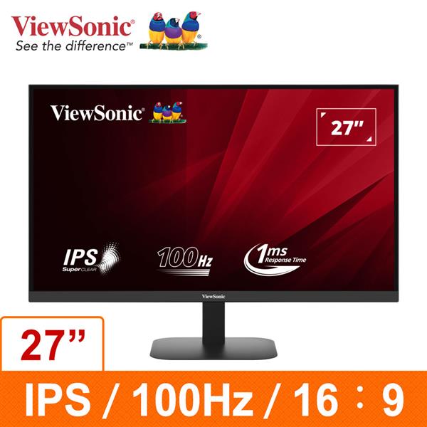優派ViewSonic VA2708-2K-MHD 27吋IPS 2K液晶顯示器